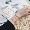 Colorful Temporary Tattoo Stickers